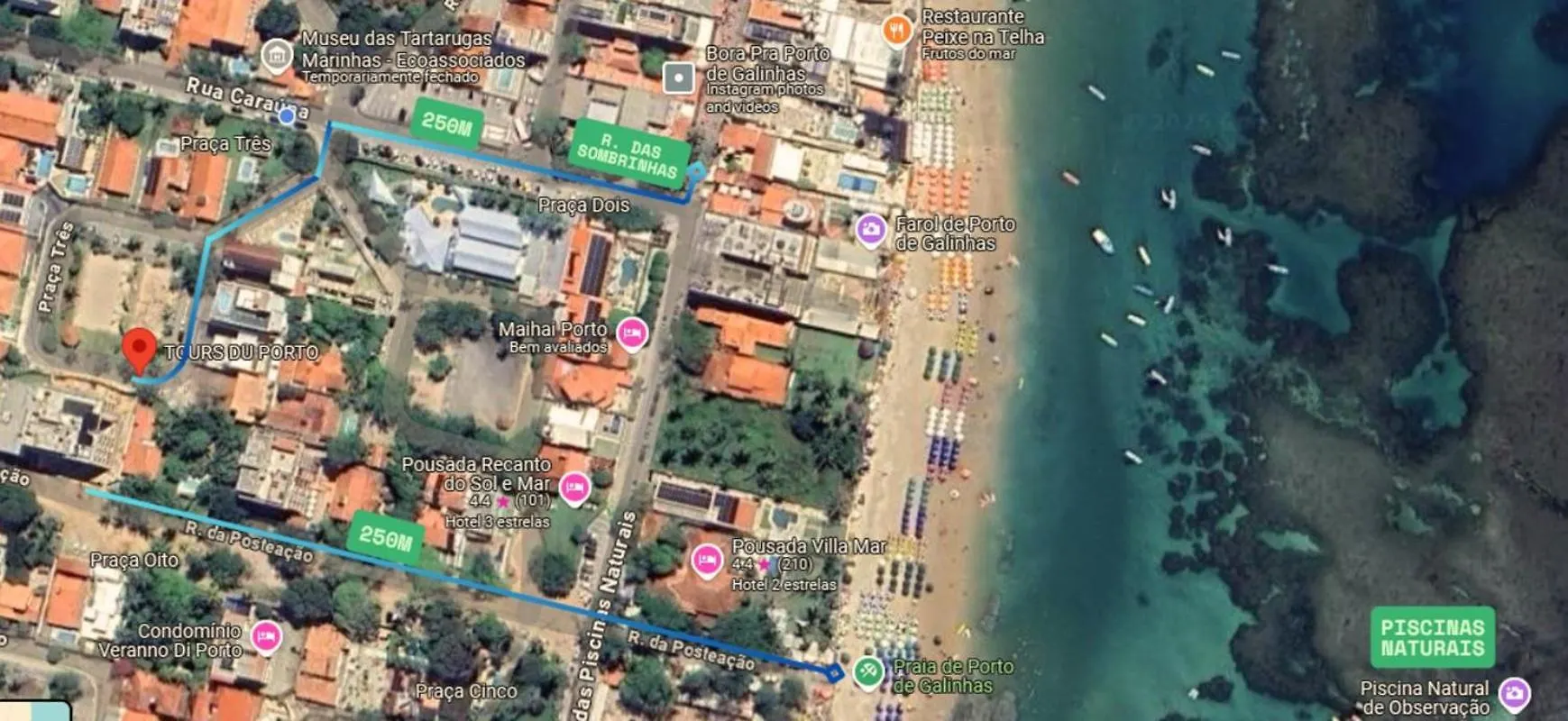 Edf Tours Du Porto - Praca Tres De Porto De Galinhas, 4Min Da Praia E 250M Do Centrinho Βραζιλία
